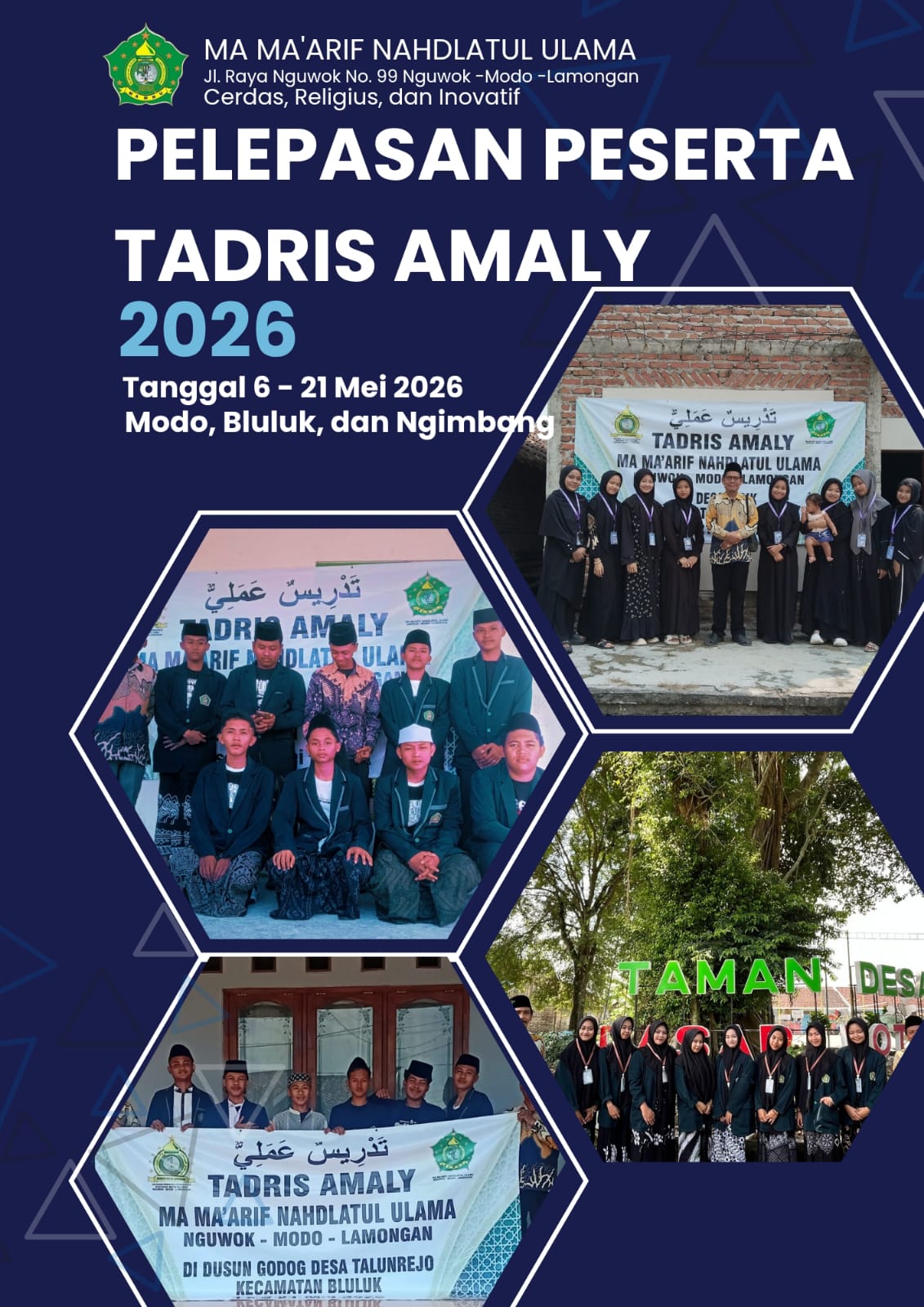 Berita MA MNU - elepasan Peserta Kelas XII Program Tadris Amaly 2026 MA Ma’arif Nahdlatul Ulama Nguwok – Modo – Lamongan