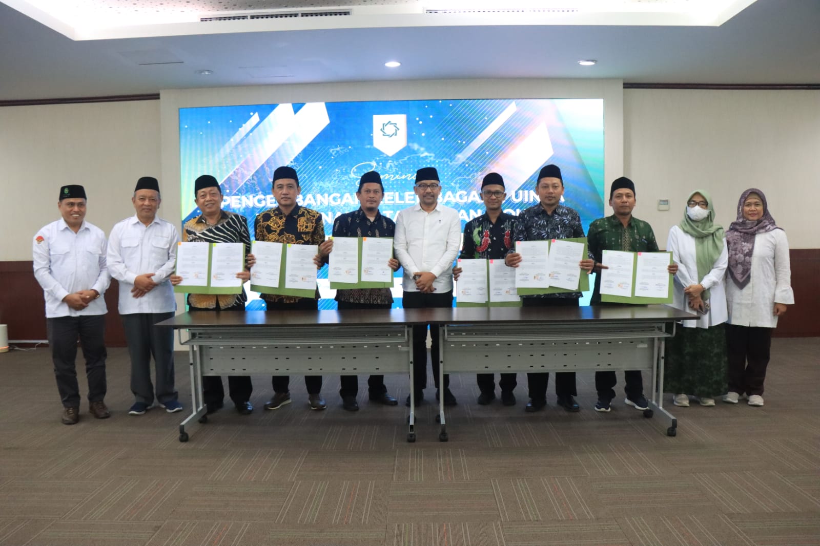 MA MNU Nguwok Lamongan - Teken MoU Dengan UINSA